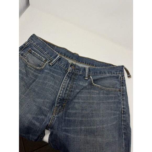 Vintage Levis 505 Jeans Mens 34x32‎ Blue  Denim Pants  indigo denim  Y2K - Picture 14 of 15